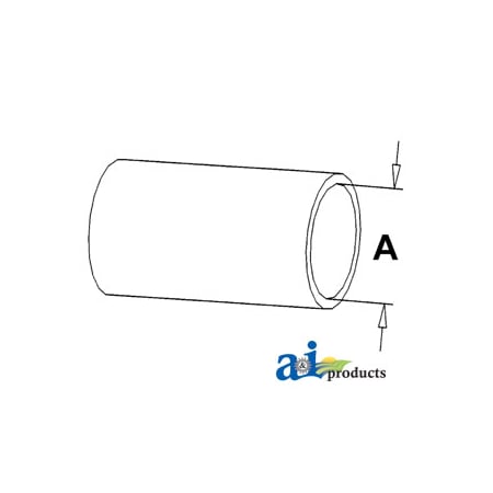 A & I Products Radiator Hose, Bottom 4" x2" x2" A-826775M1